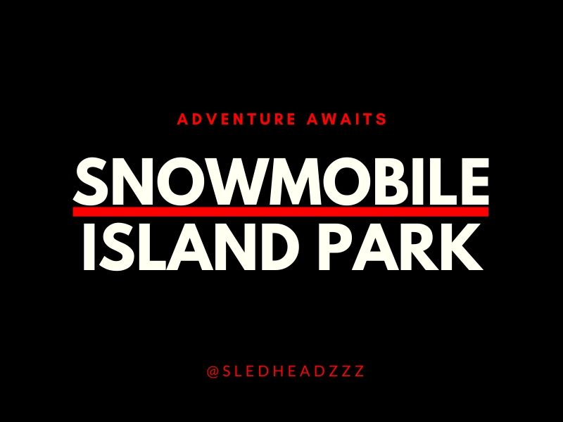 Snowmobile Island Park Idaho