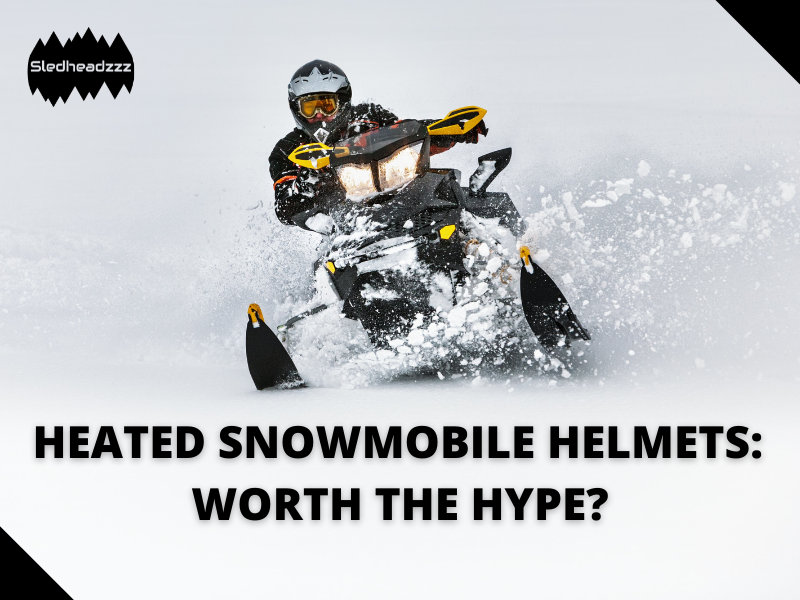Heated Snowmobile Helmet